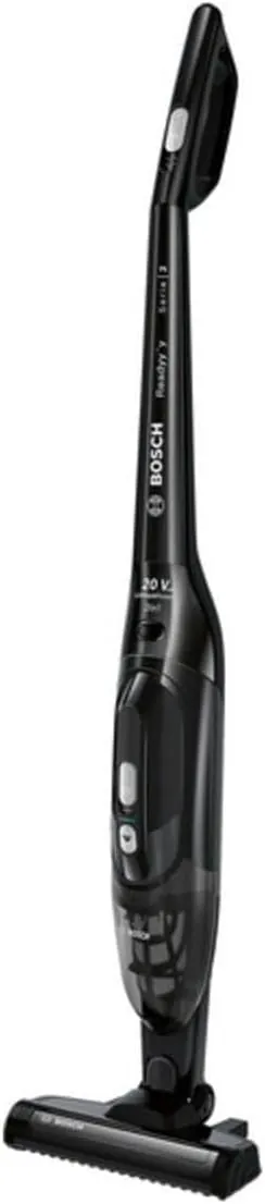 Bosch Readyy'y Serie | 2 - Aspiradora de pie y Mano 2en1 sin Cable, sin Bolsa, batería 20Vmax, Accesorios Integrados, Color Negro