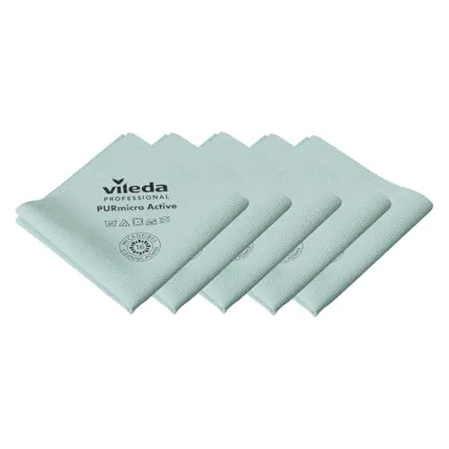 Vileda Professional,Bayeta PurMicro Active,Verde,5uds,PUR,38x35cm