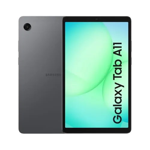 Samsung Galaxy Tab A11, Tablet Android, Pantalla 8.7”, 90Hz, 64GB Almacenamiento, 4GB Memoria, Altavoces Duales Dolby, Garantía del Fabricante 3 Años + 1 Año Extra, Gris (Versión Española)