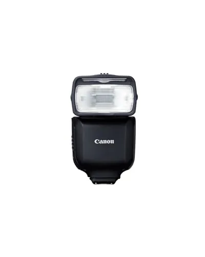Canon Speedlite EL-10 con E-TTL II, Rango versátil de Potencia de 1/1 a 1/1024, Zapata multifunción, Ligero y Alimentado con Pilas AA.