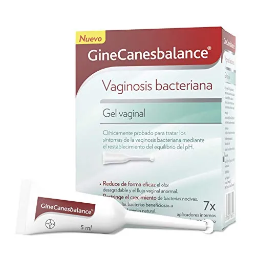 GineCanesbalance® Gel vaginal para tratar la vaginosis bacteriana, 7 tubos