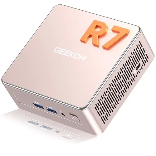 GEEKOM 2027 A5 Business Mini PC, AMD Ryzen™ 7 7730U, 16GB DDR4 & 512GB SSD