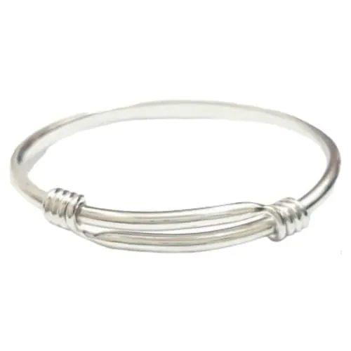 PlataJewels-Pulsera Plata Hombre Hilo grueso 3.5mm Maciza. Ajustable. Regalo Día de Padre. Regalos para hombres jovenes, novios, parejas, hijos.
