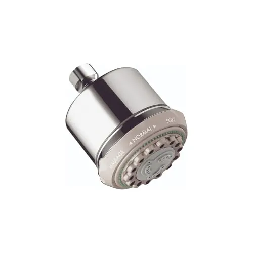 Hansgrohe 028496001 Alcachofa de Ducha, Cromado, 4.02 x 3.54 x 3.54 inches