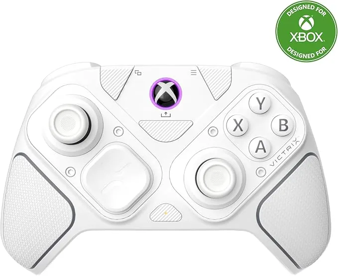 Turtle Beach Victrix Pro BFG Reloaded Blanco Mando modular inalámbrico para Xbox Serie X|S y Xbox One. Con licencia oficial de Xbox para jugadores competitivos y de esports