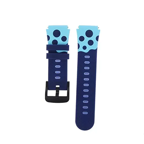vsilay Correa de reloj de silicona de repuesto, a prueba de sudor, universal para reloj de teléfono infantil de 16 mm/20 mm de ancho