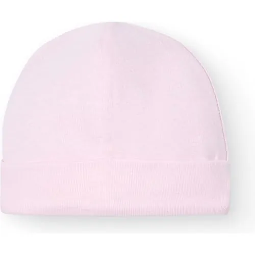 babidu, Gorro Nacimiento - gorrito para Bebe- Unisex, Color Rosa, Talla 0 Meses