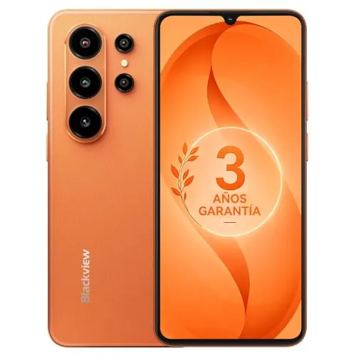 Blackview Teléfono móvil sin Contrato 6,88" HD+ IPS Smartphone 32+13MP | Teléfono móvil de 16 GB + 32 GB/2 TB, 5000 mAh, 4G Dual SIM, Face ID/GPS/OTG/3,5 mm/3 años de garantía