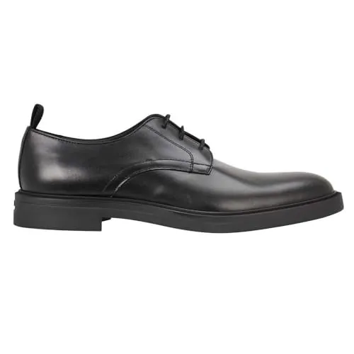 BOSS Calev_derb_bofb Derby - Zapatos para Hombre, Black, 43.5 EU