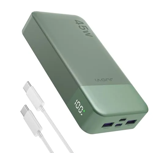 JUOVI Power Bank 45W 20000mAh Cargador Portátil