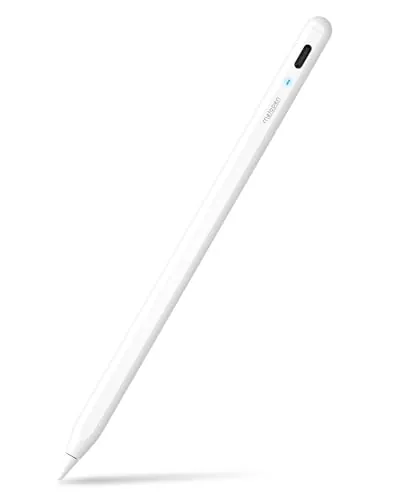 Metapen A8 Lápiz para iPad 2018-2026 con Atracción Magnética y Precisión de Píxeles,Ideal para Tomar Notas,Apple Pencil con iPad 11 A16/10/9/8/7,Pro M4/11/12.9/13,Air 3/4/5/M2/M3/M4,Mini 5/6