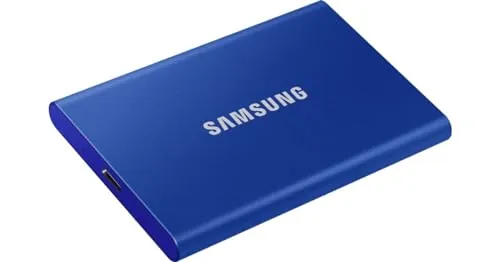 Samsung T7 Portable SSD Unidad de estado sólido Indigo-blue 2 TB