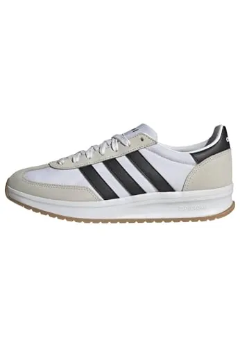 adidas Hombre Run 70S 2.0 Shoes, Cloud White/Core Black/Grey One, 42 EU