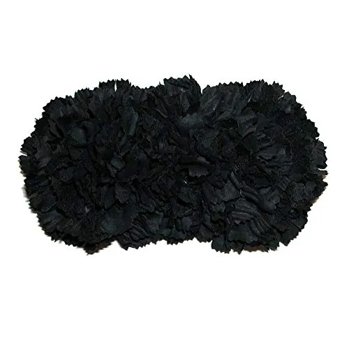 FLOR TIARA PEQUEÑA (Negro)