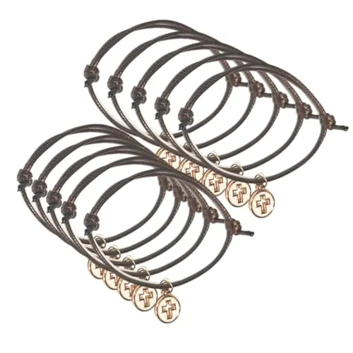 Pack pulseras-10 unid. Detalles Bautizo para Invitados-detalles Boda para invitados-Regalos Comunión para Invitados-Recuerdos invitados a tus eventos.