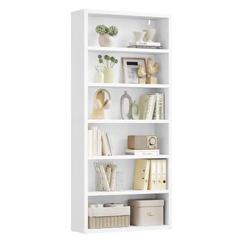 VASAGLE Libreria Estanteria, Estantes Ajustables, 6 Niveles