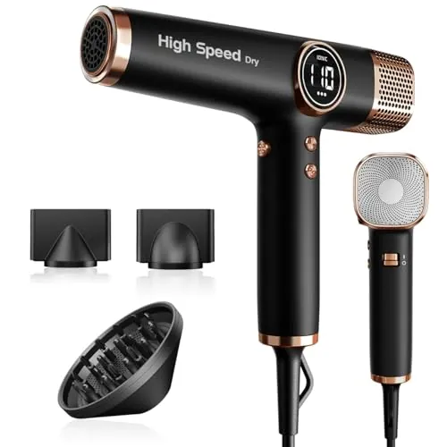 Secador pelo profesional 110000RPM 200 Millones de Iones