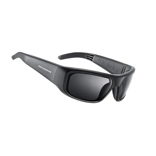 OHO Sport Open‑Ear Smart Glasses, Impact‑Resistant Bluetooth Sunglasses