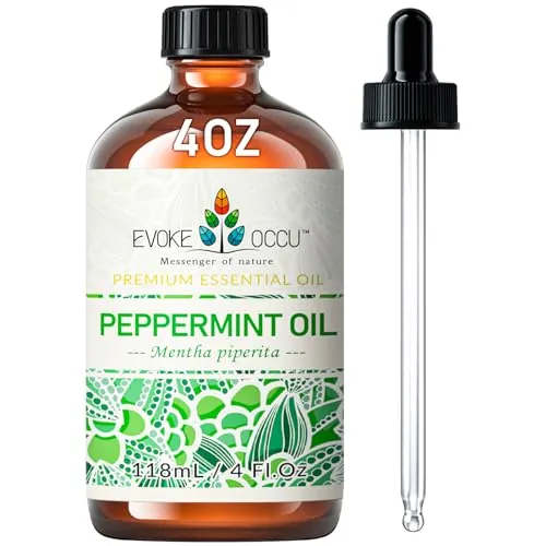 EVOKE OCCU Aceite Esencial de Menta para Piel Cabello Masaje Aromaterapia