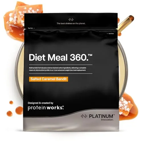 Sustitutivo de Comidas Extreme | Caramelo Salado Intenso | Comida Nutricionalmente Completa | Vitaminas Potenciadoras del Sistema Inmune | THE PROTEIN WORKS | 1kg