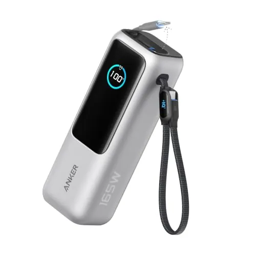 Anker Zolo Power Bank 25.000mAh 165W con Tres Puertos USB C