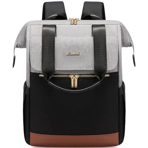 LOVEVOOK Mochila escolar impermeable para portátil para mujer