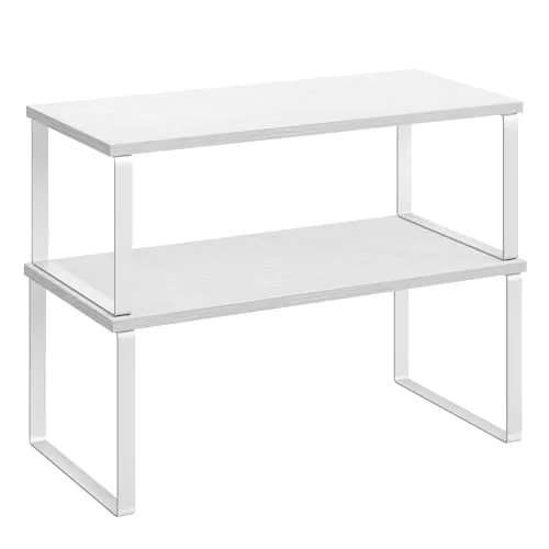 SONGMICS Estante para Especias, Juego de 2, Extensible