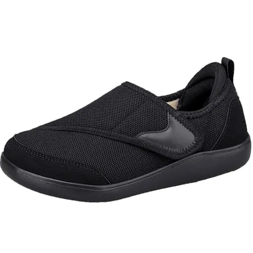 Eagsouni Zapatos Diabéticos Mujer Hombre Extra Anchos Ajustables