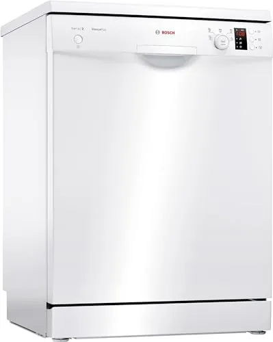 Bosch, Lavavajillas, Serie 2, 12 Servicios, Silencioso, blanco, SMS25AW05E