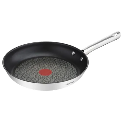 Tefal Duetto - Sartén 24 cm, Acero inoxidable