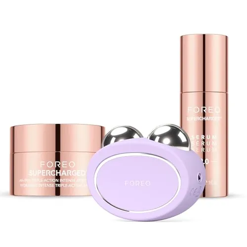 FOREO BEAR 2 + sérum Supercharged 2.0 + hidratante HA+PGA Set - Lavander