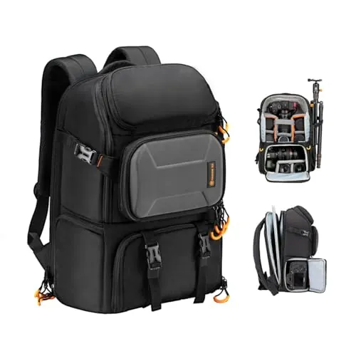 TARION Pro PBL Mochila para cámara Bolsa grande para cámara con compartimento para computadora portátil Bolsa para cámara DSLR profesional Mochila para viajes de senderismo