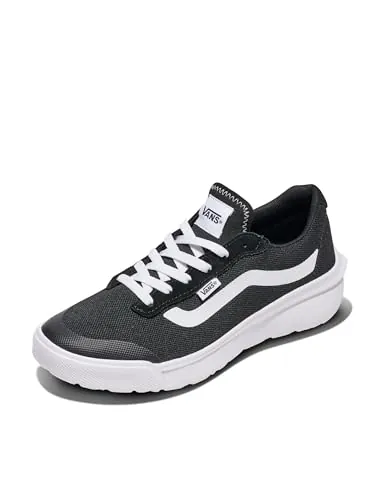 Vans Tenis BrzSneaker para Hombre, Negro y Blanco, 45 EU