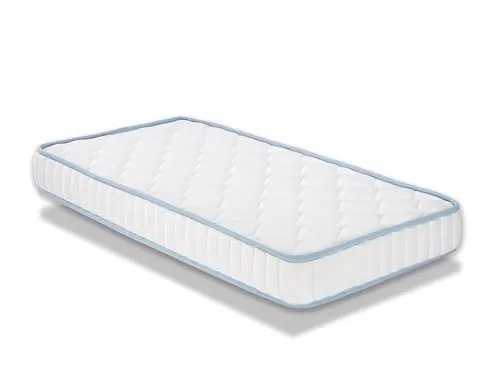 FUSIONHOME - Colchón Cuna 60x120 cm Bebé Aloe Baby - Reversible Verano - Invierno - Colchón Cunas para Bebes Tejido Strech 100% Transpirable Ultra Suave - Núcleo HR de Alta Densidad