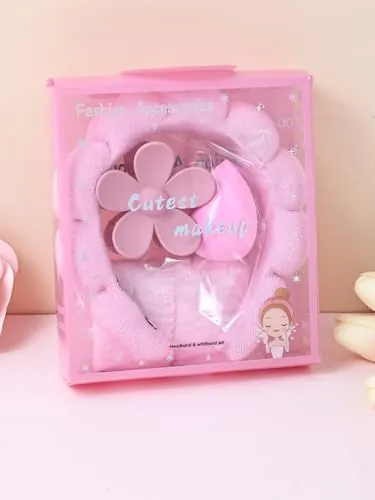 Diademas de spa para lavarse la cara, maquillaje, cuidado de la piel, diadema para mujer, diadema de belleza facial de burbujas, diadema de toalla de ducha hinchada