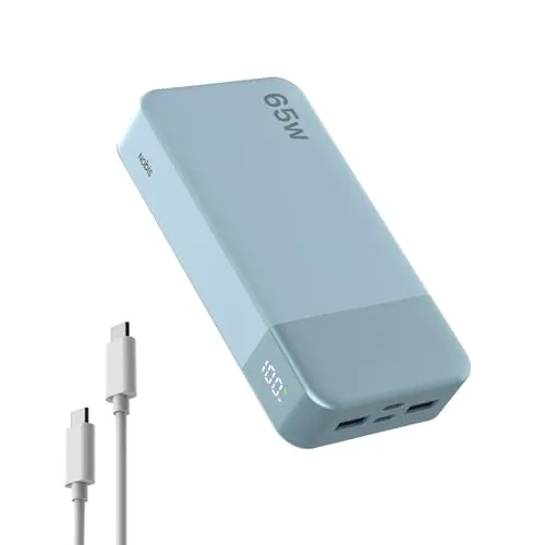 NOBIS bateria Externa Carga rapida 20000mAh 65W