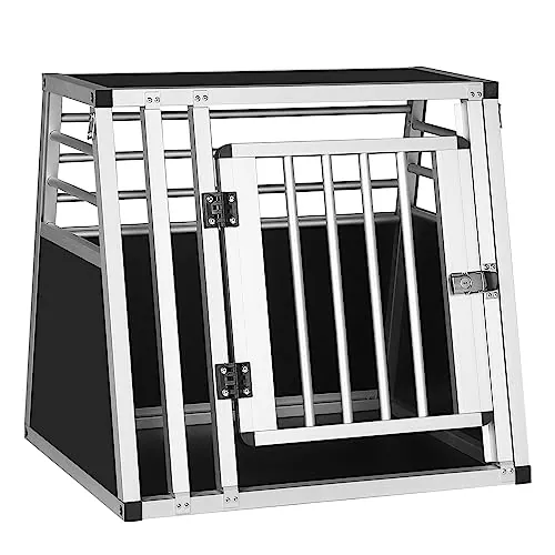 EUGAD Transportin Perro Coche, Transportin para Perro de Aluminio