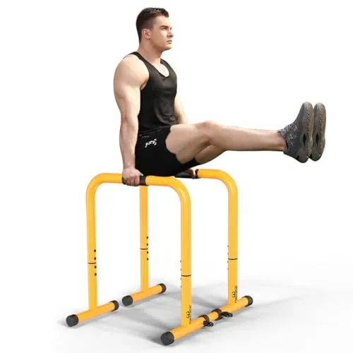 RELIFE REBUILD YOUR LIFE Dip Station Barra Paralelas Ajustable Entrenamineto Musculación Calistencia Push Up Duty Soporte Independiente Gimnasio Doméstico