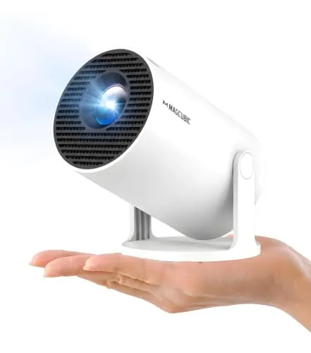 Magcubic Proyector Portátil 4K Soporte para Móvil y Smart TV, Android 14