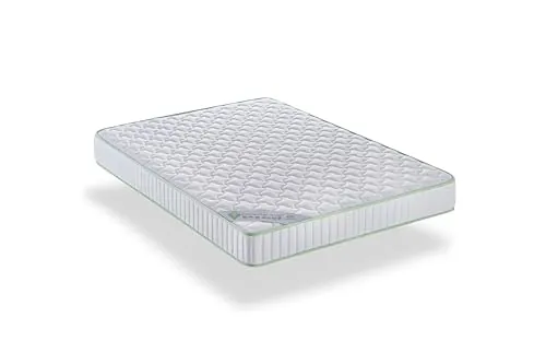 Dormio Colchón Ergonomic Visco 90x200x20 | Núcleo Eliocel Firme + Visco Adapt | Tejido 3D Transpirable | Descanso Reparador| Hecho en España