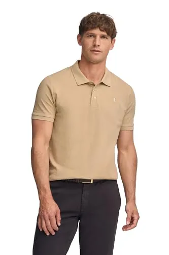 Polo Club Polo Manga Corta Marron Algodón Verano - Poloshirt for Men - Cómodo para Hombre