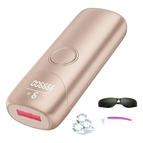 Zerellia Depiladora Laser Mujer de 5 ℃ con Función de Enfriamiento
