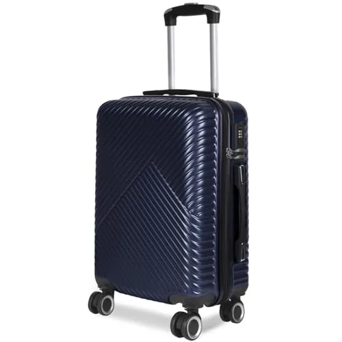 MERCURY TEXTIL- Maleta de Viaje rígida(Marino, Cabina)