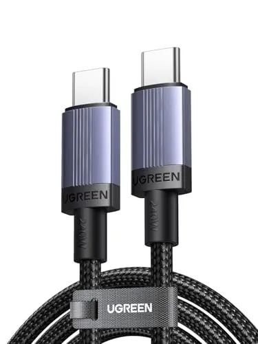 UGREEN Cable USB C 240W 5A 48V Carga Rápida Trenzado Nylon (2M)