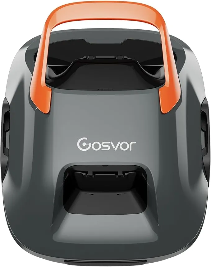 (Nuovo 2026) Gosvor Robot limpiafondos Piscina Sin Cables - Autonomía 90 Min, Autoestacionamiento, Fácil Manejo, para Piscinas hasta 80m², Filtro 180 Micras, Limpiafondos Automático Inalámbrico