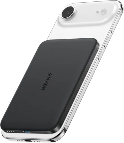 Anker Nano Power Bank MagSafe Qi2 15W Ultrafina de 5000 mAh