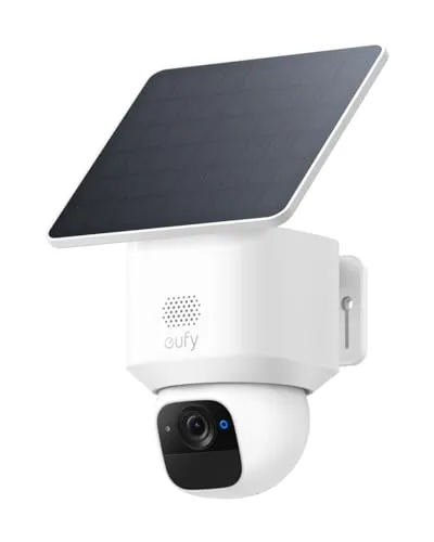 eufy Security SoloCam E30 Camara vigilancia WiFi Exterior, Solar 2K