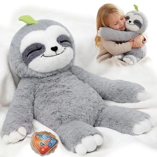 Mewaii Peluche Grandes Perezoso, Peluche con Peso 1,8 kg, 52 cm