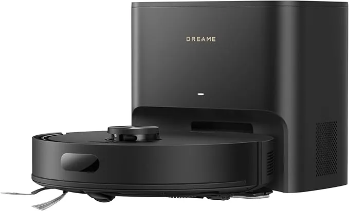DREAME D20 Air Plus Robot Aspirador y Friegasuelos con 20.000 Pa de Succión, Tecnología Antienredos, Base de Vaciado Automático, Limpieza Profunda de Alfombras y Navegación Inteligente