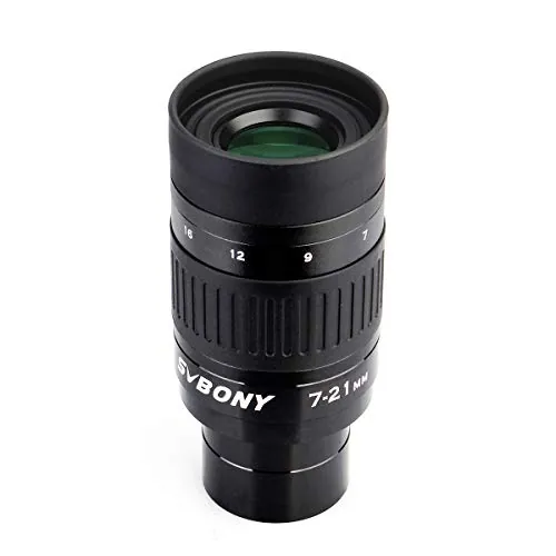 Svbony SV135 Zoom Oculares, 7-21mm FMC,Telescopio Accesorios